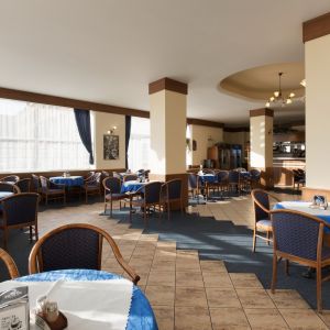 kavárna hotelu Belvedere